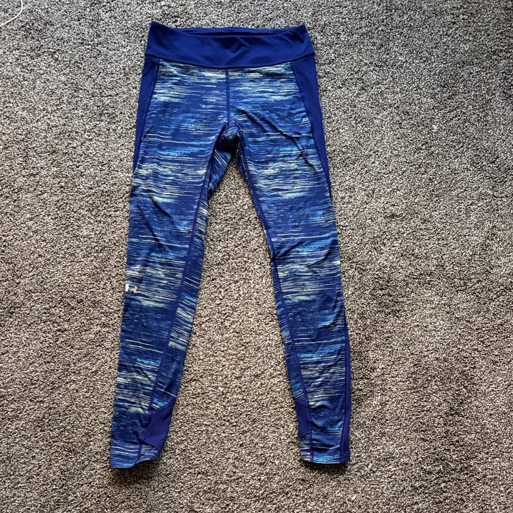 Under Armour Blue Patterned Leggings